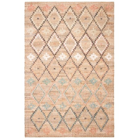 Safavieh 3 x 5 ft. Kilim Hand Loomed Rectangle Rug Natural & Blue KLM753A-3